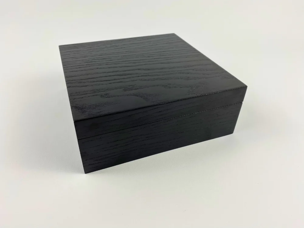 Ash Veneered MDF Box Luxury Packaging