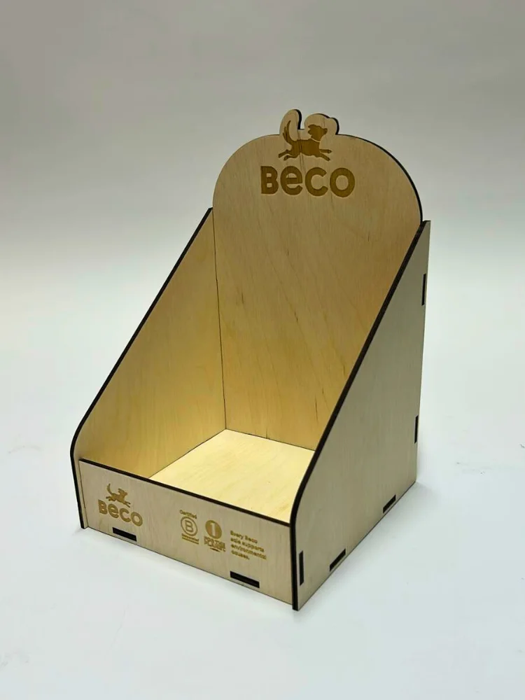 POP Wooden Display Stand Made For Beco Pets