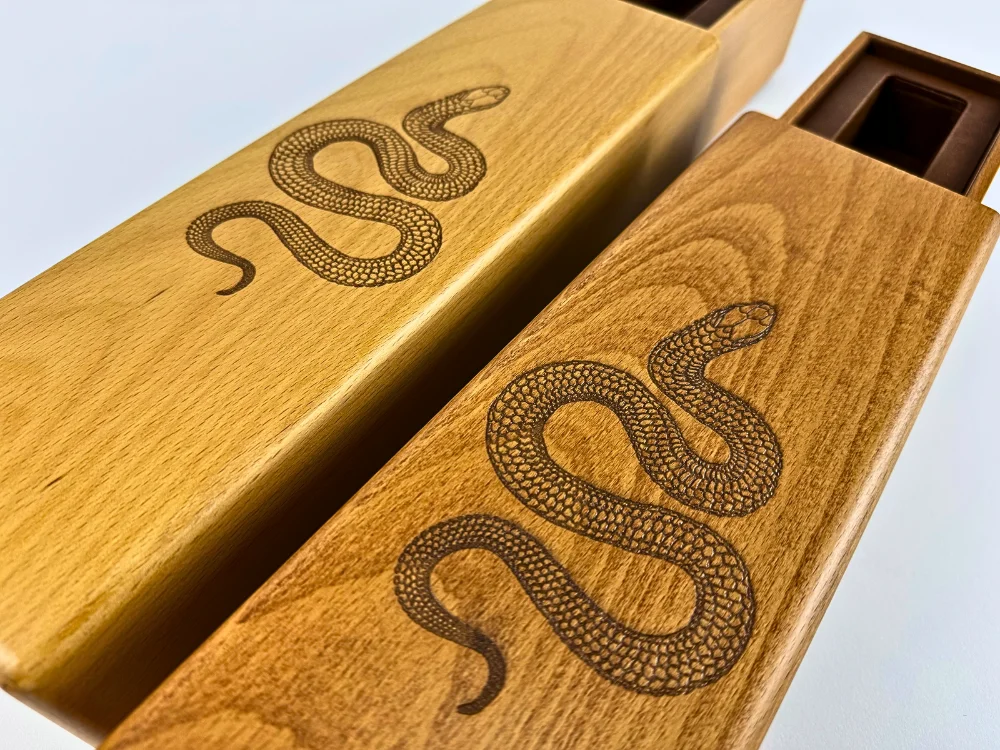 Branding Wooden Products - Laser Engraved Wooden Boxes