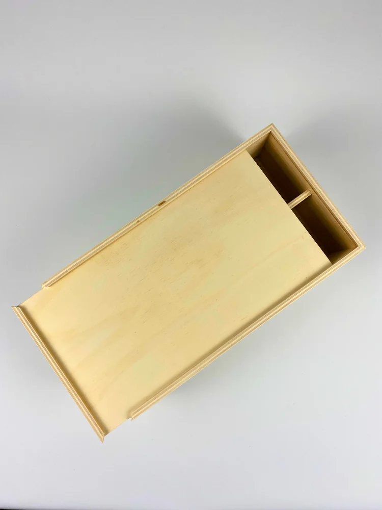 Plain Wooden Wine Boxes