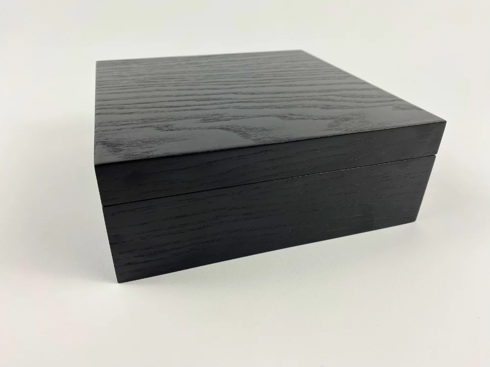 Suede Lined Ash Veneered Watch Box