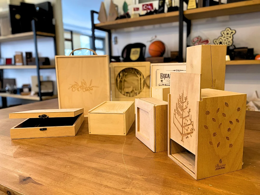 Eco-Friendly Sustainable Wooden Boxes