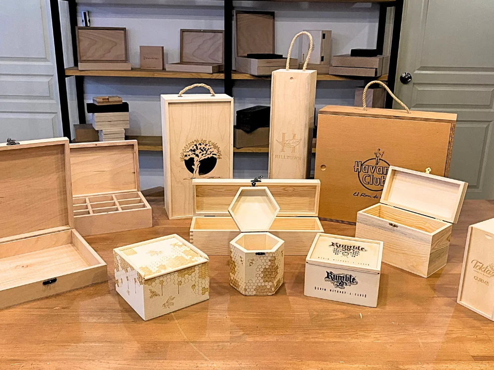 Eco-Friendly Sustainable Wooden Boxes