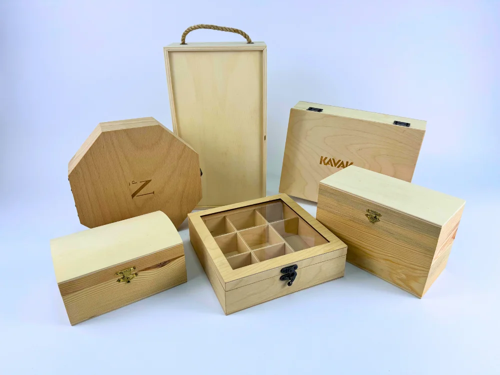 Sustainably Produced Wooden Boxes