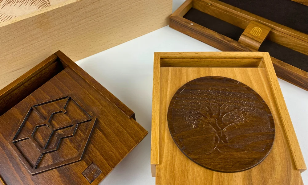 Variety of Custom Wooden Boxes