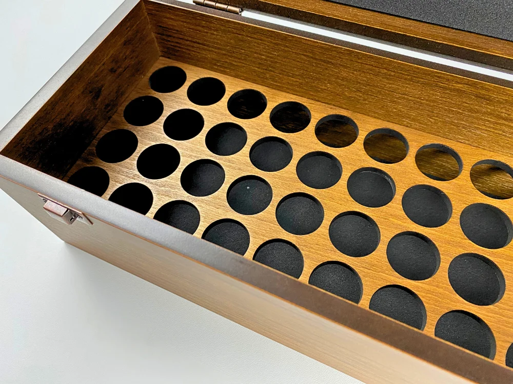 Custom Essential Oils Box with Bespoke Product Tray