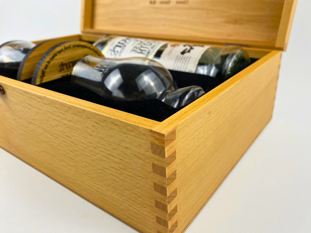 Wooden Whiskey Boxes