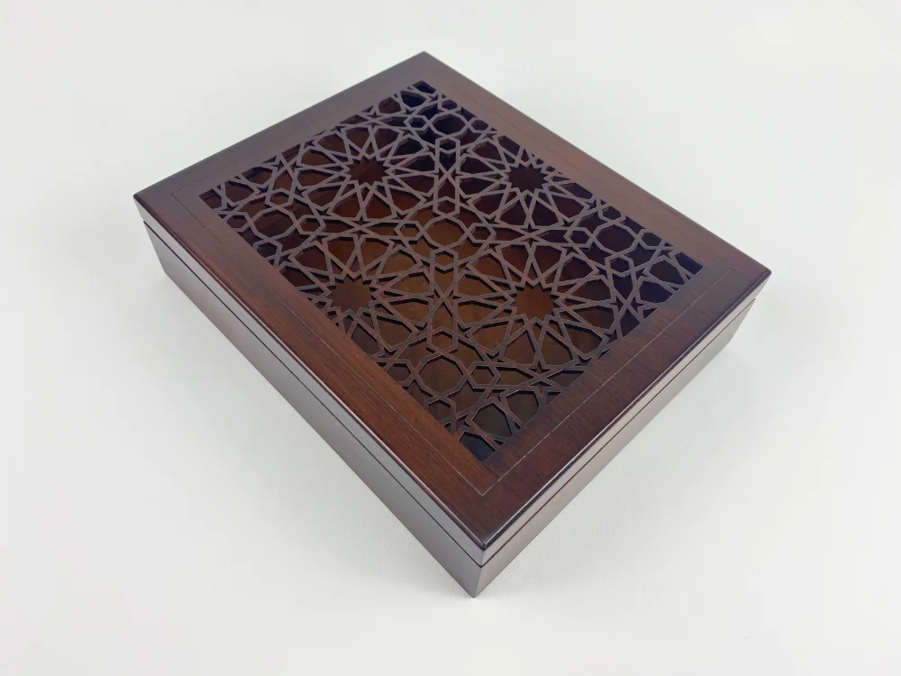 Presentation Box with Laser Cut Design